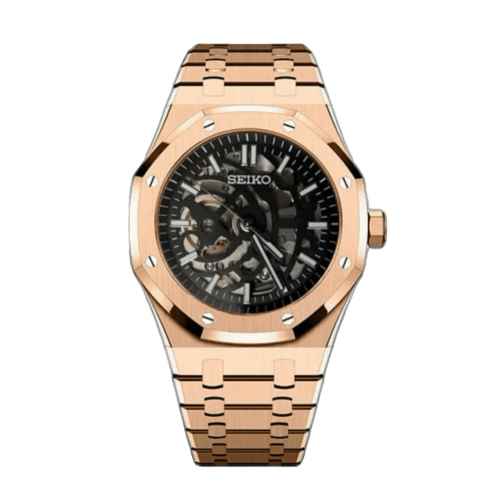 Royal Seikoak |Gold Skeleton