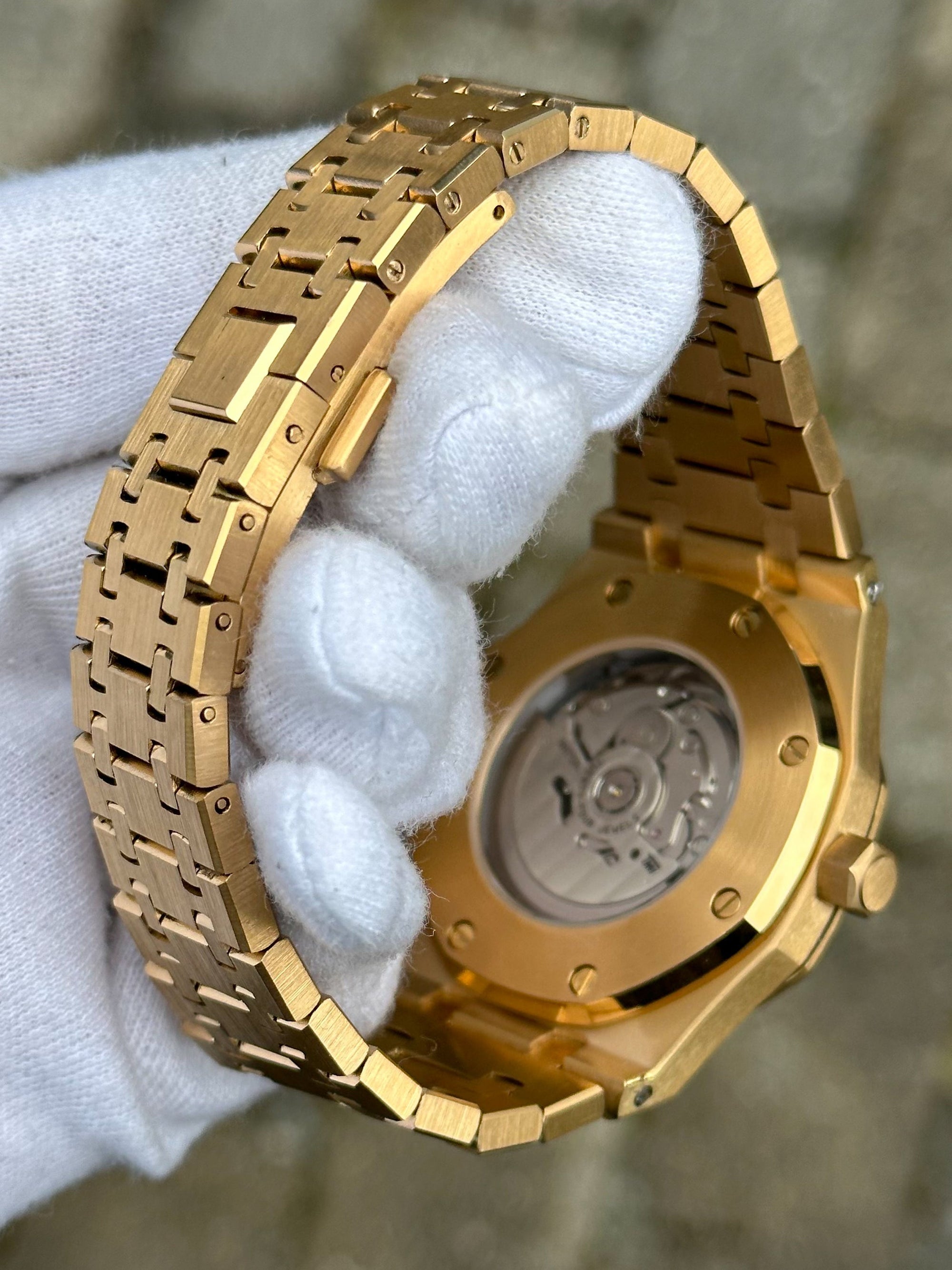 Royal Seikoak |Gold Skeleton