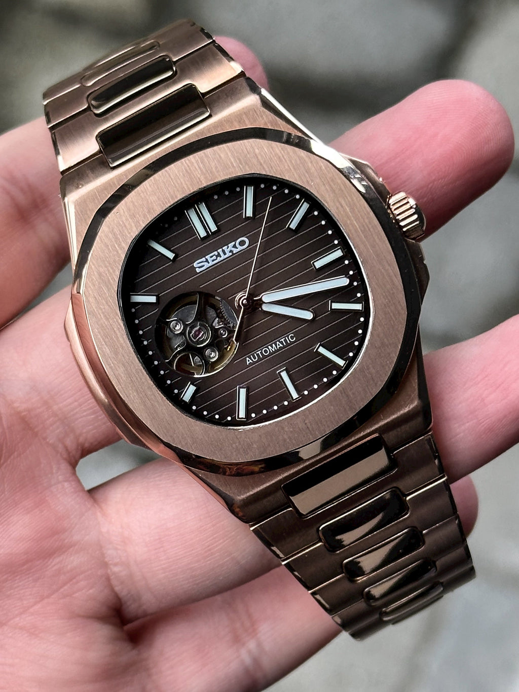 Nauteiko | Rose Gold Open Heart