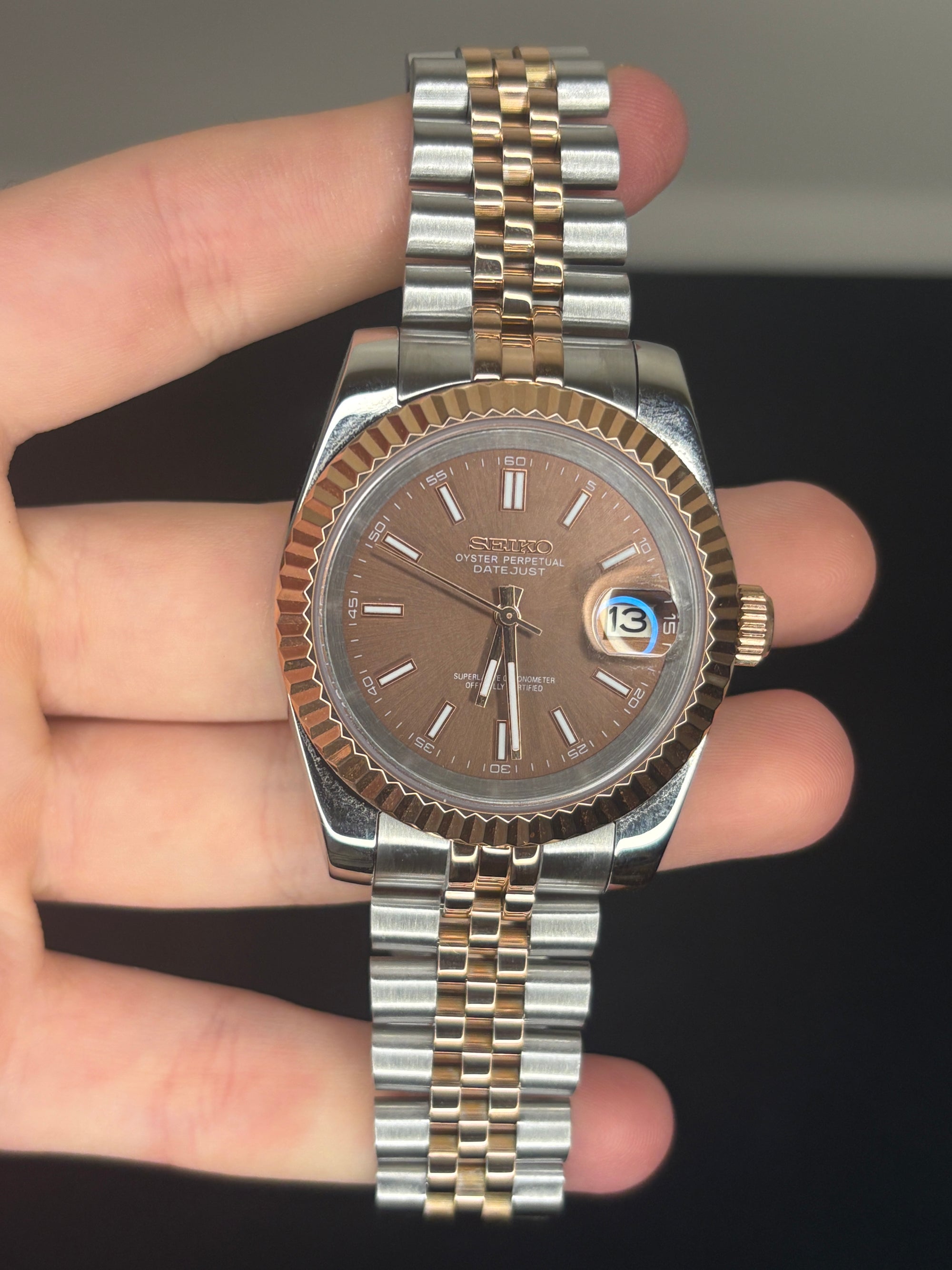 Siekojust | Two tone brown