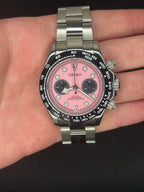 Sietona | Black Bay Chrono - Miami Pink