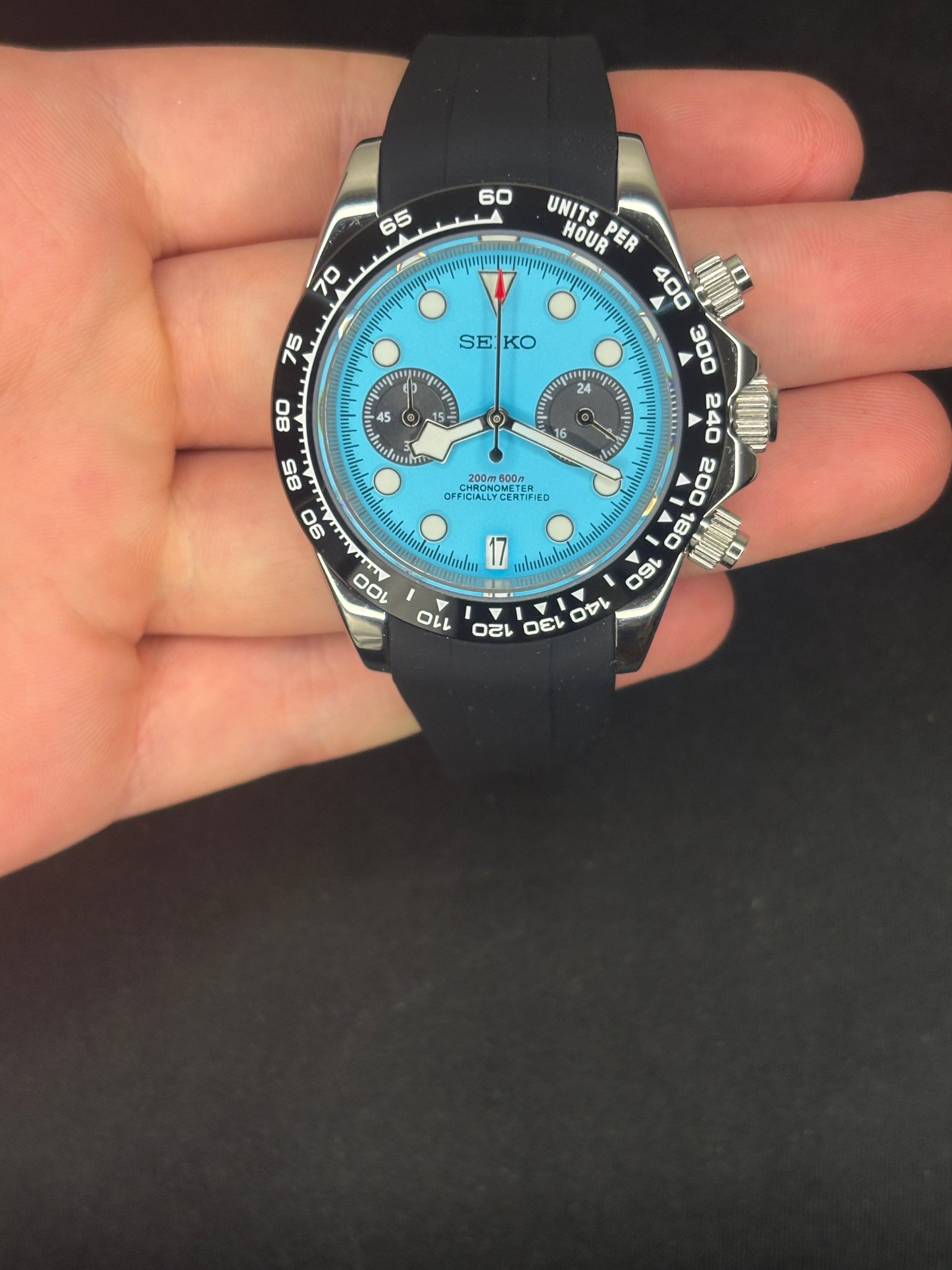 Sietona | Black Bay Chrono - Cabana Blue