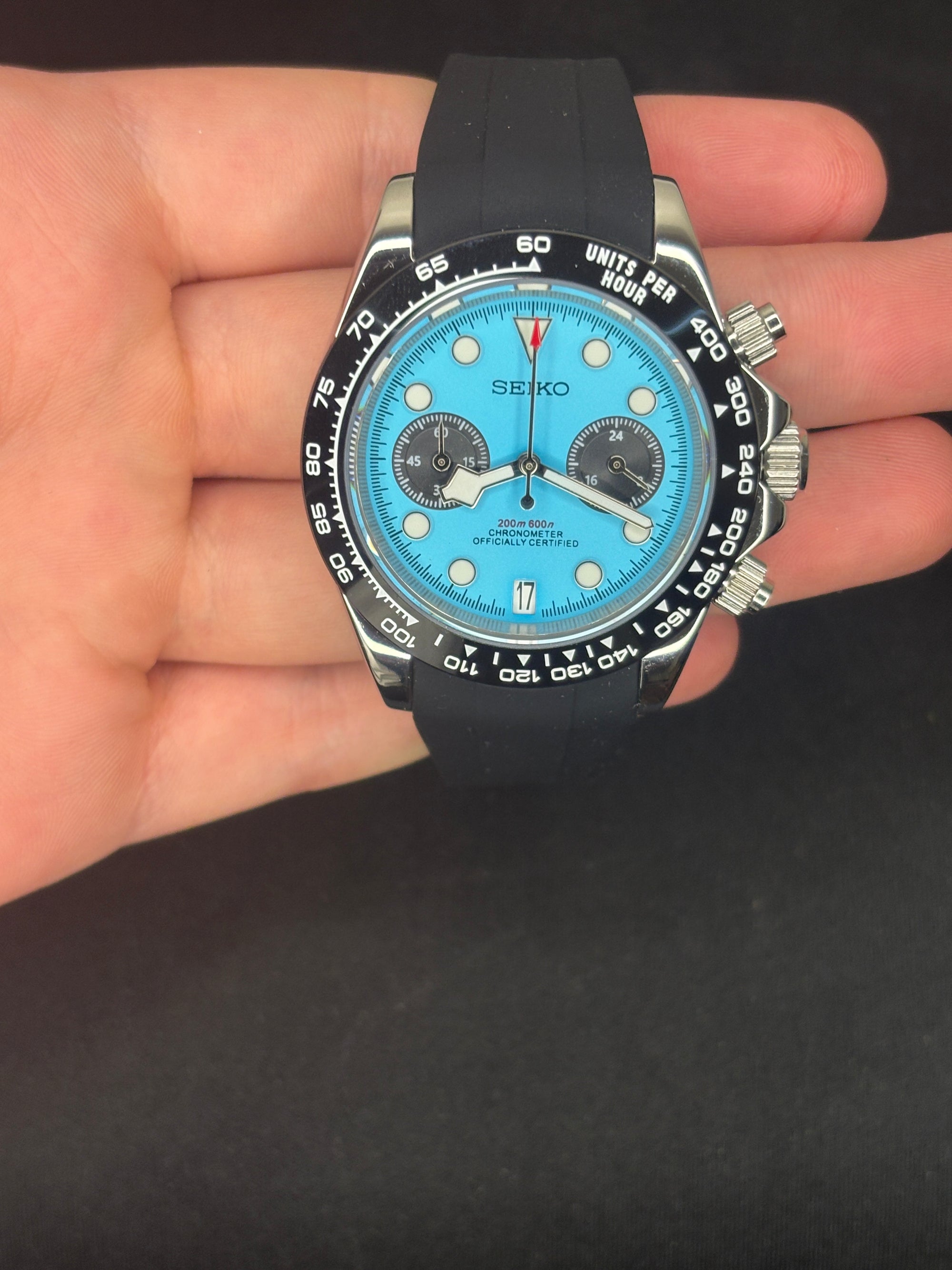 Sietona | Black Bay Chrono - Cabana Blue