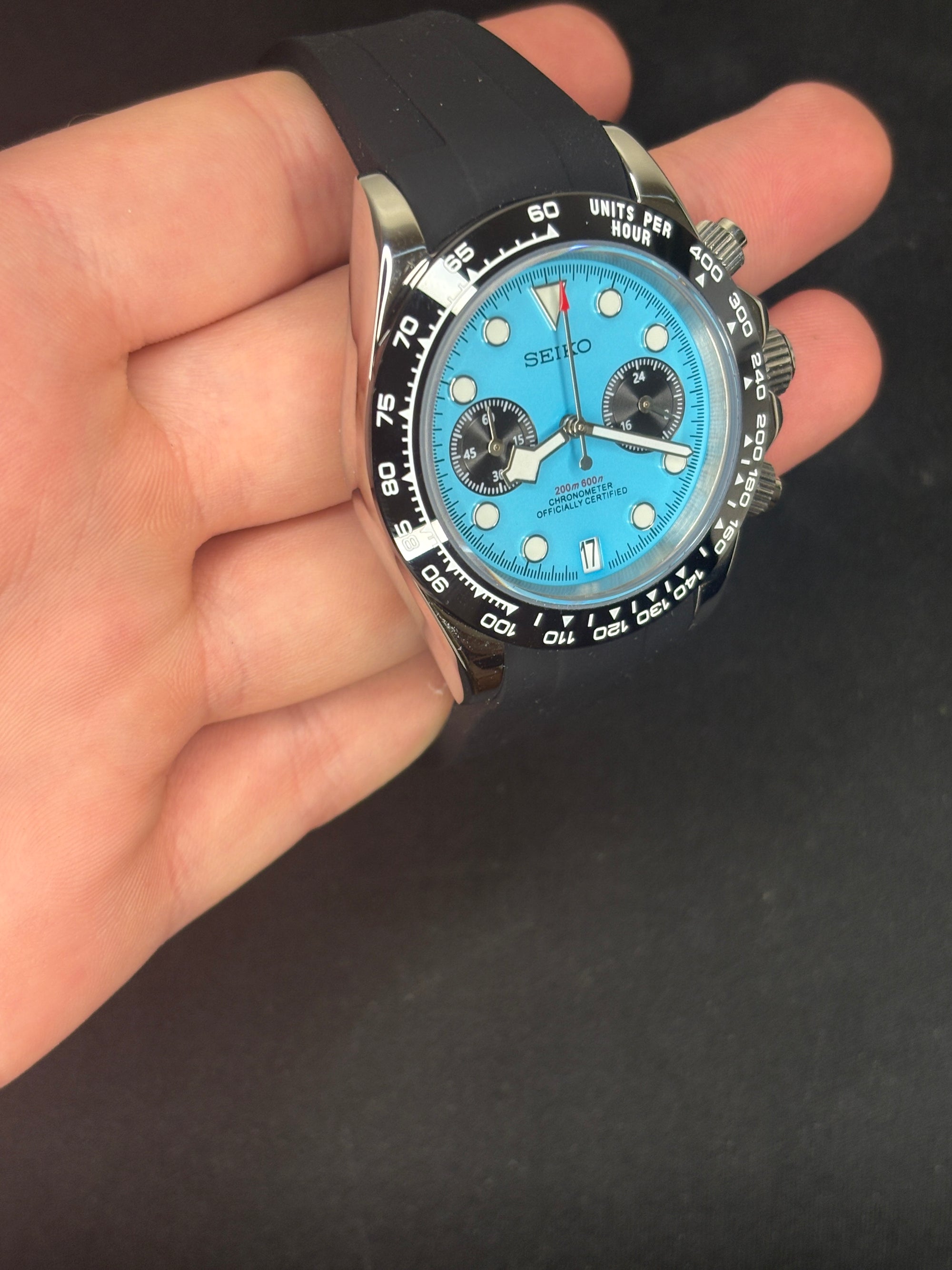 Sietona | Black Bay Chrono - Cabana Blue