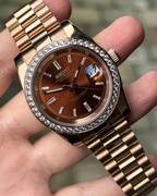Siekojust | Chocolate Diamond Bezel