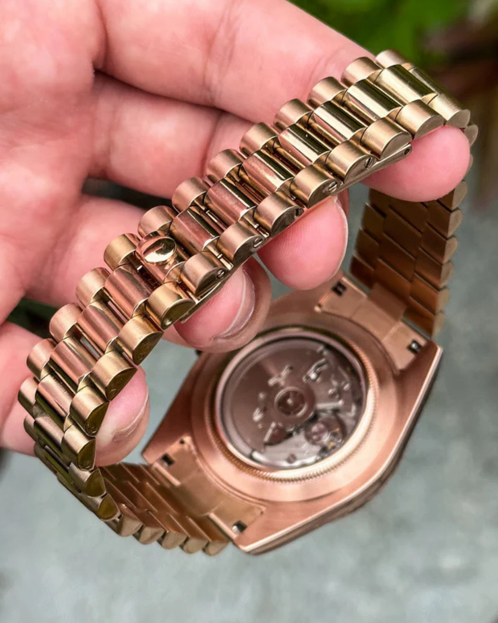 Siekojust | Rose Gold Arabic Olive