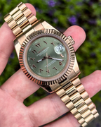 Siekojust | Rose Gold Arabic Olive