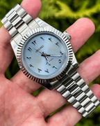 Siekojust | Ice Blue Arabic