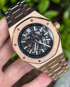 Royal Seikoak | Rose Gold Skeleton