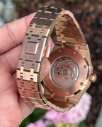 Royal Seikoak | Rose Gold Skeleton