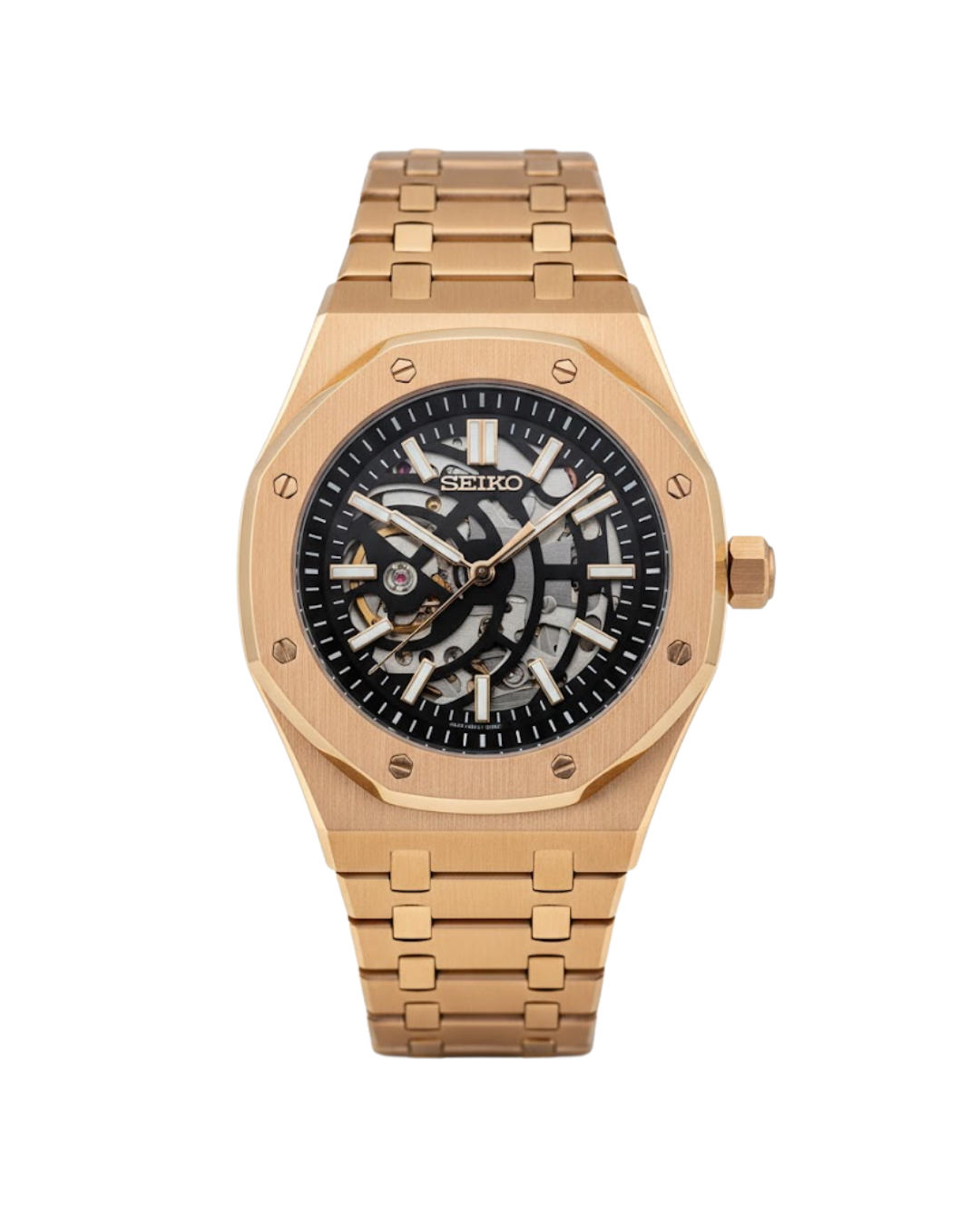 Royal Seikoak | Rose Gold Skeleton