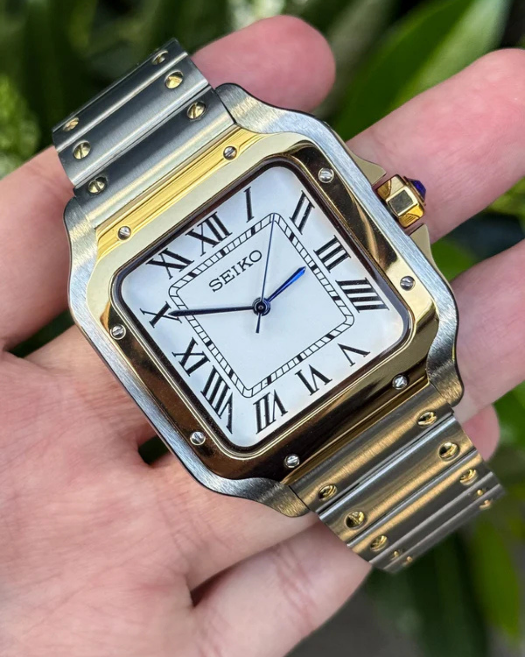 Santeiko | Two Tone Gold Silver