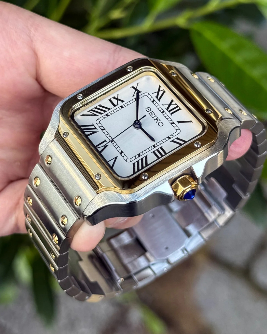 Santeiko | Two Tone Gold Silver