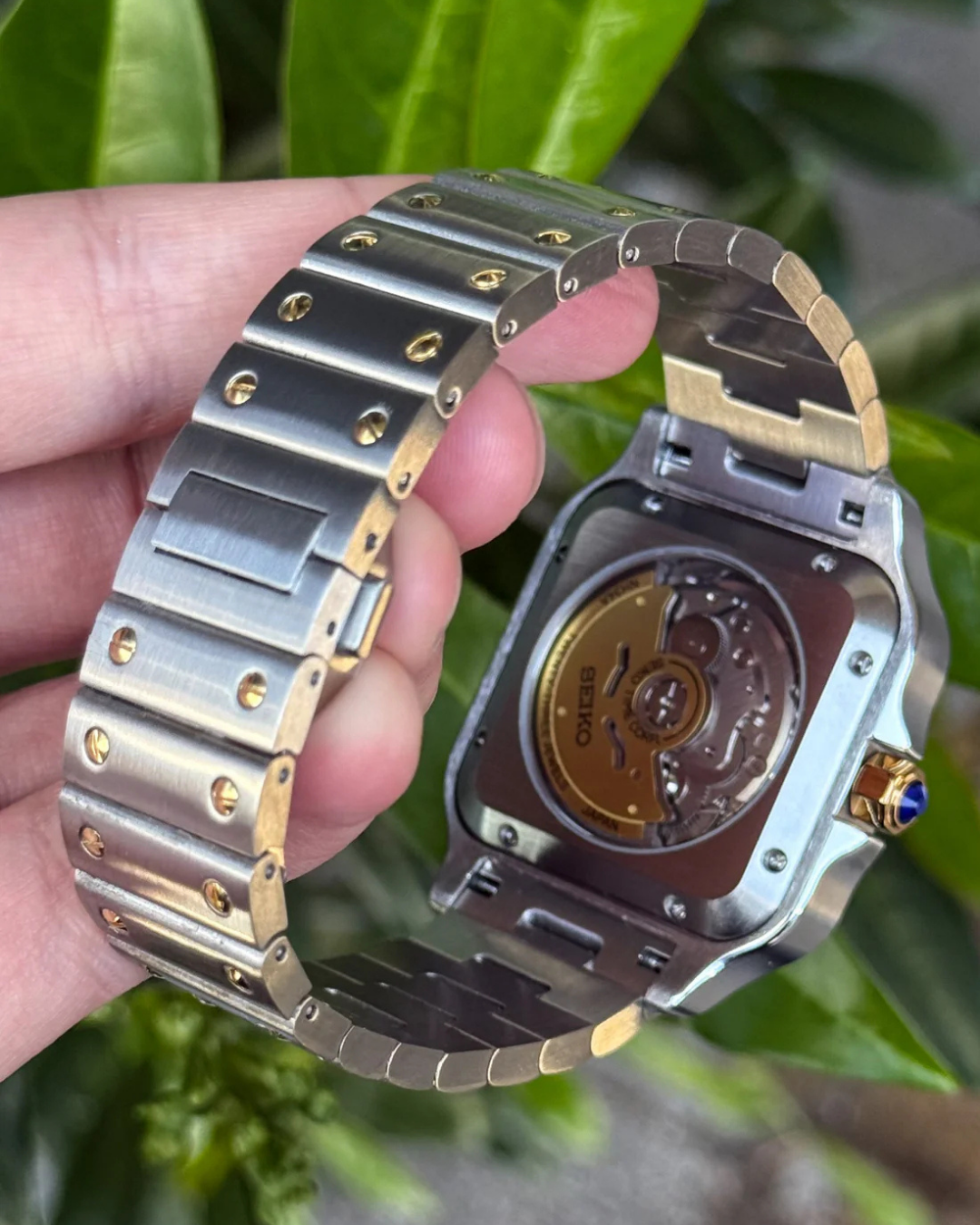 Santeiko | Two Tone Gold Silver