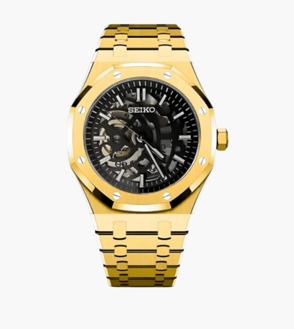 Royal Seikoak |Gold Skeleton