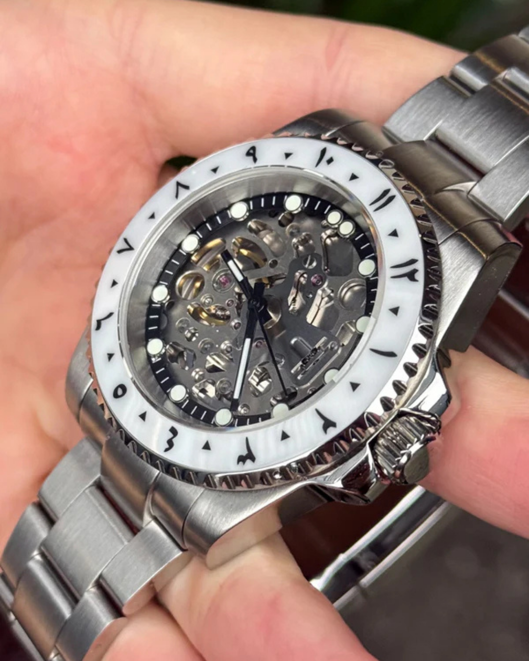 Gmteiko | Arabic Skeleton Submariner