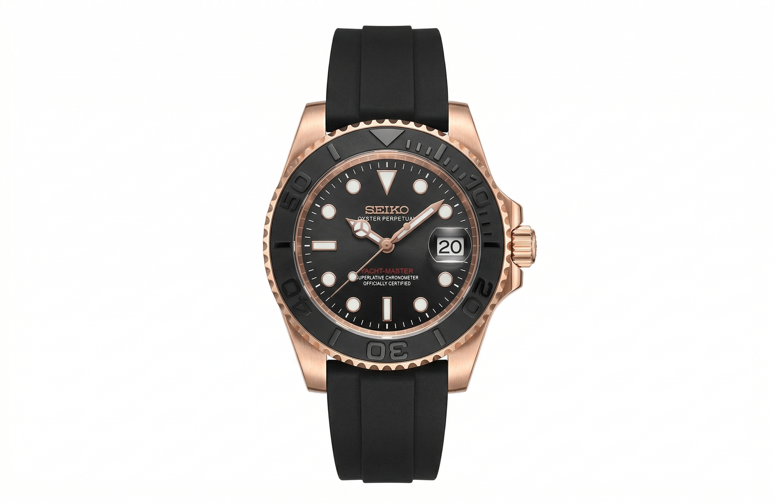 Seikomariner | Yacht Master Rose Gold