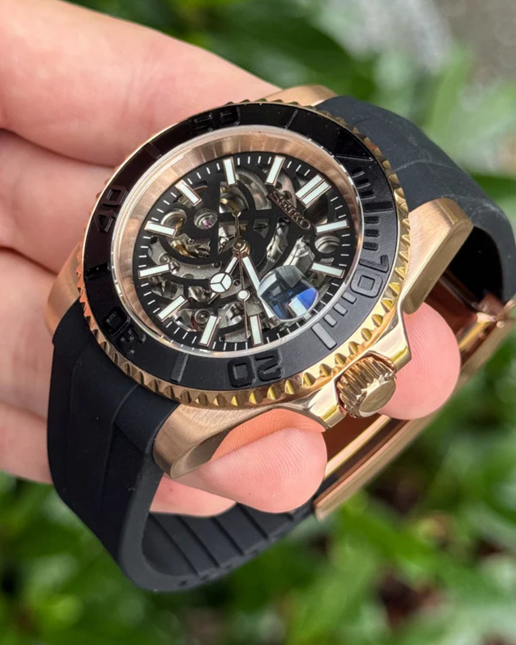 Gmteiko | Yacht Master Rose Gold Skeleton