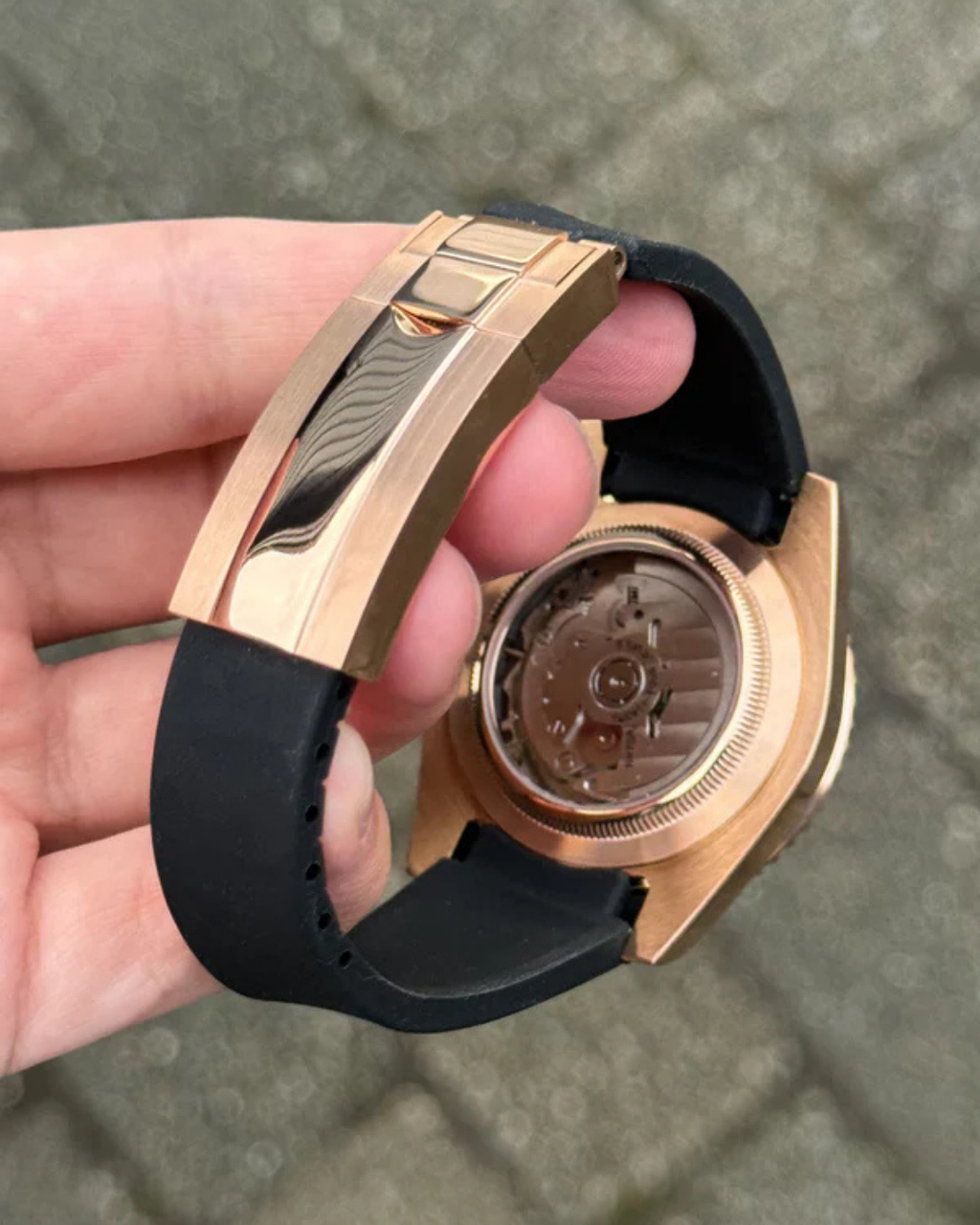 Gmteiko | Yacht Master Rose Gold Skeleton